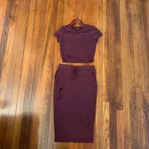 Fashion nova body con set